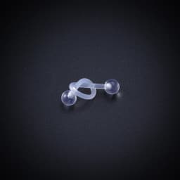 10-50pcs Acrylic Cartilage Earrings Piercing Industrial Barbell Long Ear Stud Ring Bar Tragus Helix Women Body Jewelry 14G 38mm