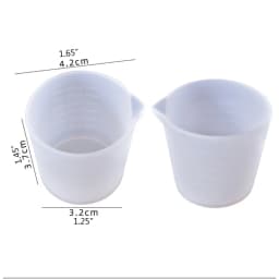 30ML Silicone Measuring Cup Handmade DIY Jewelry Making Tools Crystal Epoxy Resin Mixed Measure Accessories Gadgets