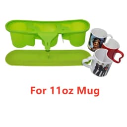 3D Sublimation 11OZ Silicone Mug Clamps Silicone Mug Mold Mug Wrap