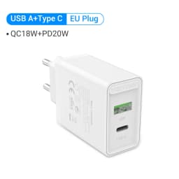 Vention 20W Fast USB Charger Type C PD Fast Charging for iPhone 17 16 15 Quick Charge QC 3.0 Mobile Phone Charger EU UK CN Plug