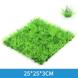 Artificial ABS Plastic Green Grass Plant Lawn Aquatic Aquarium Fish Tank Decor Eco-Friendly Aquarium Ornaments Aquarium Supplies