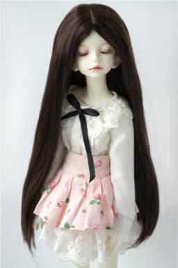 Jusuns Doll Wigs JD016 6-7inch 7-8' 8-9' Parting Long Straight Synthetic Mohair BJD Hair 1/6 1/4 1/3 YOSD MSD SD Accessories