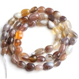 5-7mm Natural Stone Beads Citrines Amazonite Apatite Opal Irregular Loose Gems Beads for Jewelry Making Bulk DIY Bracelet 15''