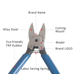 High Quality Keiba/3.Peaks Imported Plastic Pliers Diagonal Pliers PL-725 PL-726 SP-23 PNP-150G-S Plastic Nippers Made In Japan