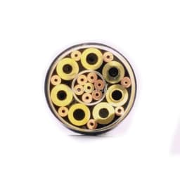 8mm Mosaic Pin Rivets for Knife Handle Screw Decorate 17 Kinds Design Exquisite Style Knife Handle Tool Length 90mm