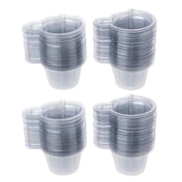 20/50/100/200 Pcs 40ML Plastic Disposable Dispensing Cup Epoxy Resin Mixing Cups Resin Dispenser DIY Epoxy Resin Jewelry Making