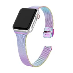 Slim Strap For Apple Watch Band 44mm 40mm 45mm 41mm 38mm 42mm Watchband Meatl Bracelet For iWatch Series 12 11 3 4 5 6 se 7 Band