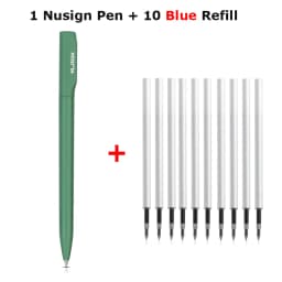 Nusign Gel Pen Neutral Pens Pучка Caneta Rotary Switch Smooth 0.5MM Black Ink Writing for Office School Cute Stationery