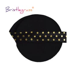 BRISTLEGRASS 2 5 10 Yard 5/8" 15mm Evil Eye Hamsa Hand Foil Print Fold Over Elastics FOE Spandex Bands Tape Hair Tie Sewing Trim