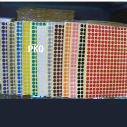 12 Sheets/Pack Mix Color Circle Round Color Coded Adhesive Label Dot Sticker 6mm/8mm/10mm/13mm/16mm/19mm/25mm/32mm/50mm/100mm