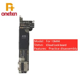 Locked iCloud ID Motherboard For iPhone 12 13 14 15 Pro Max Swap Practice Logic Board Complete Power On Screen Test mainboard