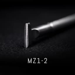 SOZO MZ1 Leather Work Stamping Tool Thumbprint Horizontal In Sheridan Saddle Making Carving Stamps 304 Stainless Steel