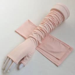 Summer half refers to cycling driving thin long ladies UV protection touch screen cotton sleeve sports fitness gloves B90