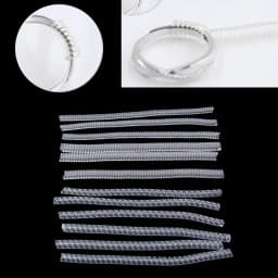 12 Pack 4 Sizes Spiral Tightener Ring Size Adjuster For Loose Ring Jewelry Guard