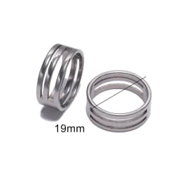 1pcs 9*18mm Stainless Steel Jump Ring Open Closing Finger Jewelry Tools For DIY  Craft Circle Bead Pliers Opening Helper Tools