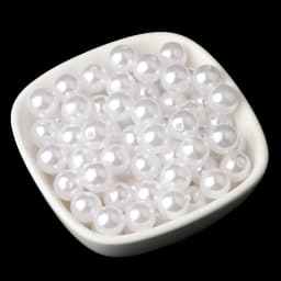 4-20mm White Beige ABS Pearl Bead Imitation Pearl Loose Round Spacer Beads Crafts For Fashion Jewelry Making DIY Imitation Beads