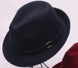 New Spring Autumn Short Brim Wool Felt Fedora Hats Retro Panama Hat Men Women Dress Hat Jazz Trilby Cap Wholesale