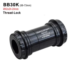 MTB Road Bike Bottom Brackets BB30 BSA30 PF30 BB386 46/42x22 24 30mm Sealed Bearing Mountain Bicycle BB Sets Central Axis