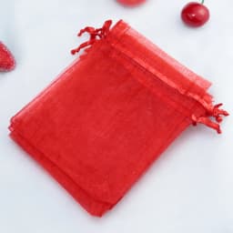 50Pcs Organza Bag Jewelry Packaging Gift Candy Wedding Party Goodie Packing Favors Pouches Drawable Bags Present Sweets Pouches