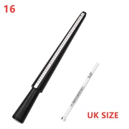 1pcs Professional Jewelry Tools Ring Mandrel Stick Finger Gauge Ring Sizer Measuring UK/US Size For DIY Jewelry Size Tool Sets