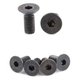 8Pcs MTB Bike Lock Shoe Cleat Mounting Screw for Shimano SPD Self-Locking Pedal Lock Steel Black