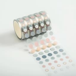Yoofun 6x300cm Basic Decorative Adhesive Tape Dot Masking Washi Tape DIY Scrapbooking Sticker Label Japanese Stationery