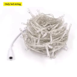 10m 20m 100m LED String Light Xmas Outdoor Christmas Lights 12V DC Dimmable Waterproof Fairy Light Wedding Party Holiday Lights