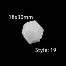 19 Shapes Irregular Dice Epoxy Resin Molds Dice Dried Flower Resin Molds Silicone Mould Making DIY For Multi-spec Digital Game