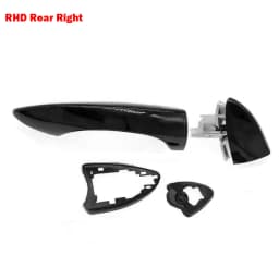 Car Exterior Door Handles Car Right Side Door Handle Outer Outside RHD For BMW X5 E53 2000-2006 ABS Car Accessories