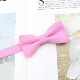 New Light Color Parent-Child Bow Tie Cotton Kids Men Casual Butterfly Cravat White Blue Pink Bowtie Wedding Dinner Accessory