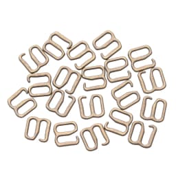 20/40Pcs Adjustment Buckle Mini Metal Doll Tri-glide Belt Buckles Clips DIY Handmade Button Doll Clothes Bags Shoes Accessories