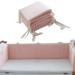 Baby Bed Thicken Bumper One-piece Crib Around Cushion Cot Washable Anti-collision Protector Pillows Newborns Room Decor