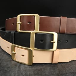 39mm Genuine Leather High Quality Belts For Men Jeans Cowskin Casual Belts Cowboy Waistband Solid Brass Pin Belt Buckle