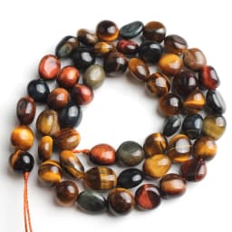 5-7mm Natural Stone Beads Citrines Amazonite Apatite Opal Irregular Loose Gems Beads for Jewelry Making Bulk DIY Bracelet 15''