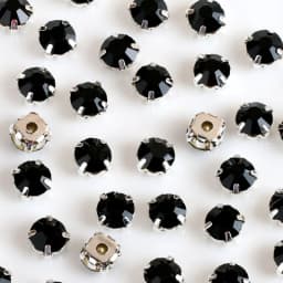 New 3mm 4mm 5mm 7mm 8mm Silver Claws Sew-on Round Rhinestones For Needlework DIY Glass Crystals Stones Clothes Wedding Dress