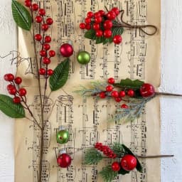 1Pack Fake Christmas Tree Pine Branches Xmas Berries For Christmas Tree DIY Wreath Decorations Noel Table Ornaments Kids Gifts