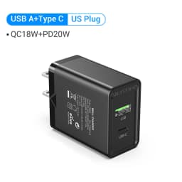 Vention 20W Fast USB Charger Type C PD Fast Charging for iPhone 17 16 15 Quick Charge QC 3.0 Mobile Phone Charger EU UK CN Plug