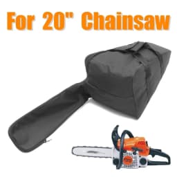 Portable Black Chainsaw Bag Waterproof Oxford Cloth Chain Saw Case Full Protection Storage Carrying Bag Chainsaw Case