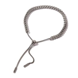 Yhpup Minimalist Chain Stainless Steel Bracelet Statement 18K Gold Color PVD Plated Metal Trendy Jewelry Waterproof