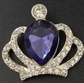 NEW 10Pcs Silver/Gold 22*30MM Alloy Crown Diamond DIY Jewelry Accessories For Rhinestone Handmade Wedding Decoration