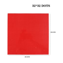 Baseplate 32x32 16X32 Dots Classic Brick Plate Building Blocks DIY Constructor Parts Baseplates Compatible Brands City Friends