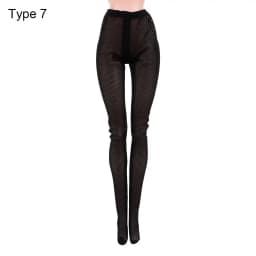 Doll Silk Stockings Mini Fishnet Tights Dolls Accessories Miniature Pantyhose Toys Panty hose Elastic leggings Bottoms Socks