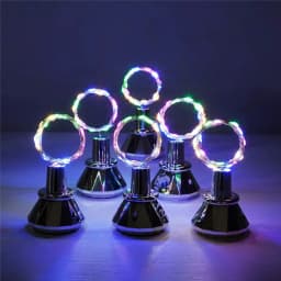 2M 20LEDs Solar Wine Bottle Light Waterproof Wedding Cork String Lights Christmas Decor Fairy Light For Home Party Decoration