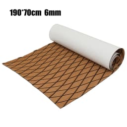 Self-Adhesive Foam Teak Decking EVA Foam Marine Flooring Faux Boat Decking Sheet Accessories Marine 600x2400x5mm