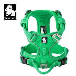 Truelove Pet Harness Nylon Webbing with Bright Reflection Adjutable Aluminum Alloy for Big Medium Small Dog TLH56512