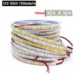 12V 24V Led Strip 5054 2835 5050 60 120 240Leds/m Waterproof Cool/Warm/Natrual White RGB Flexible LED Ribbon Tape Light Lamp 5m