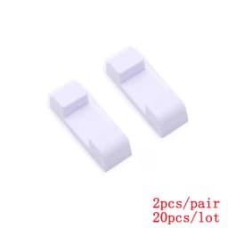 10PCS 20PCS Plastic Jewelry Display Box Stand Racks Round Square Base for Transparent Case Support Bracket