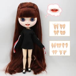 ICY DBS Blyth doll jointed body 30CM BJD nude doll and nude doll clothes shoes handmade set fashion doll girl gift