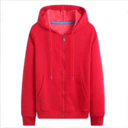 YOTEE 2020 Autumn and Winter Thick Trend LOGO Custom Sports Zipper Hoodie