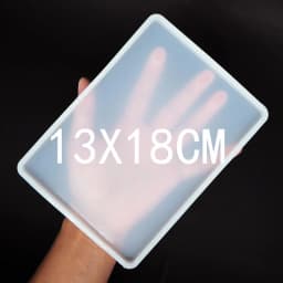 Big Square Coaster Silicone Mold Large Fluid Artst Mold Resin Coaster Making Epoxy Resin Crafts Make Your Own Coaster